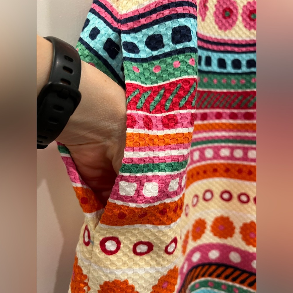 Talbots Multicolor Striped Dress - Picture 6 of 7